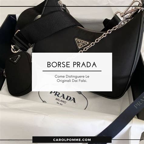 riconoscere borsa prada